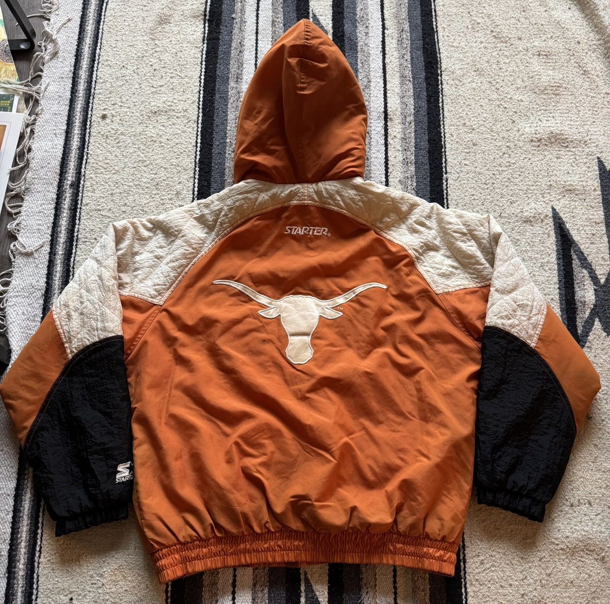 Starter Vintage 90s University of Texas UT Longhorns Starter Jacket Size US L / EU 52-54 / 3 - 11 Thumbnail
