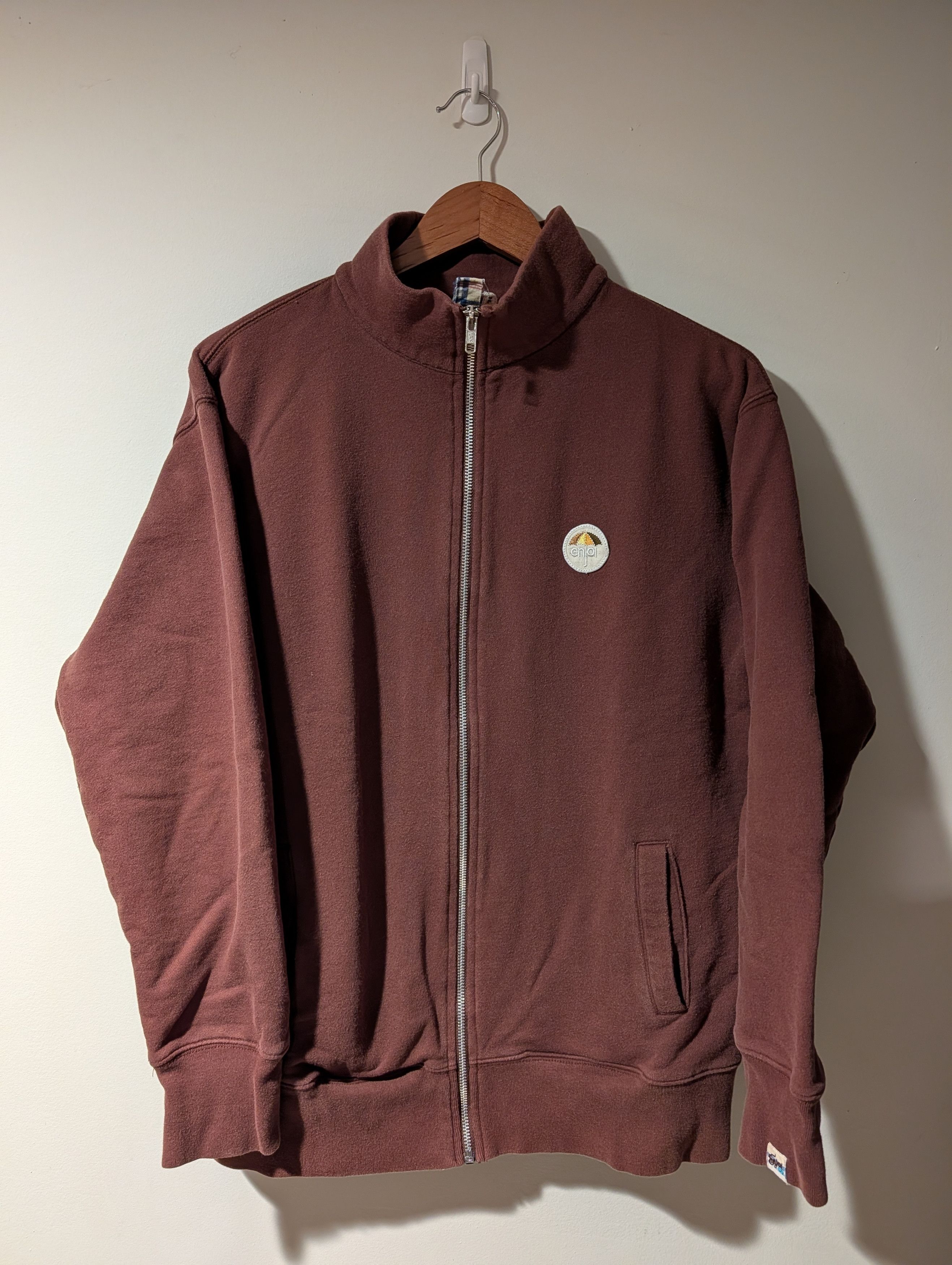 Enjoi Vintage Enjoi Umbrella Logo Full Zip Skateboard Sweatshirt Size US L / EU 52-54 / 3 - 1 Thumbnail