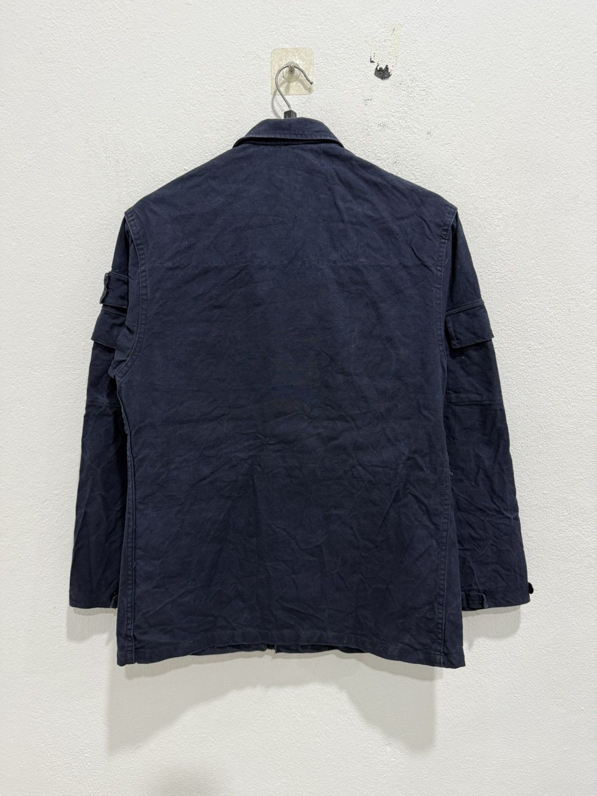 Vintage Vintage M44 Military Utility Jacket Four Pocket Navy Blue Size US M / EU 48-50 / 2 - 2 Thumbnail