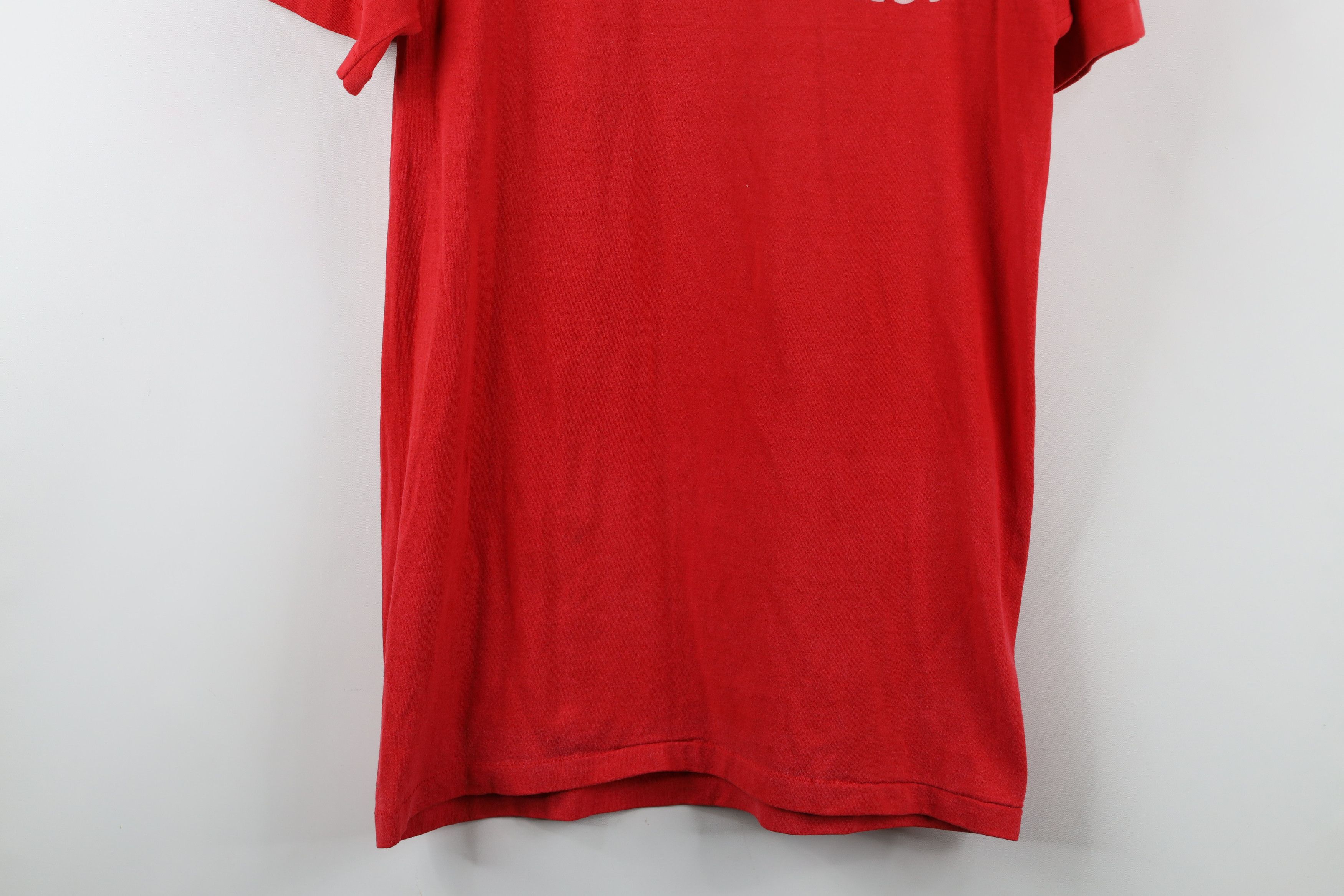 Vintage Vintage 70s Faded Cardinals Assistant Coach T-Shirt Red USA Size US L / EU 52-54 / 3 - 3 Thumbnail