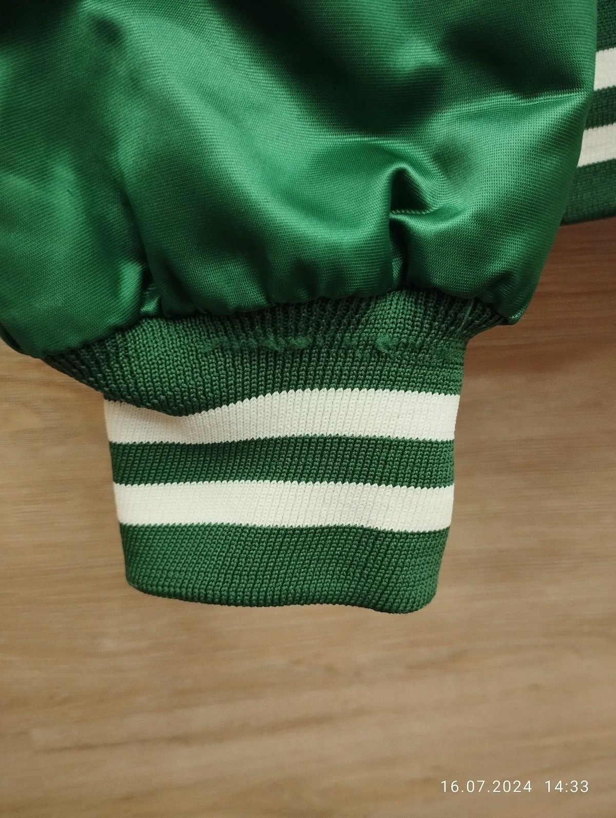 Chalk Line × Vintage Vintage New York Jets Chalk Line Jacket Satin Snap Button Size US XXL / EU 58 / 5 - 15 Thumbnail
