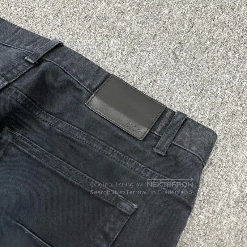 Dior Dior Men's Black Denim Casual Pants . Size US 32 / EU 48 - 3 Thumbnail