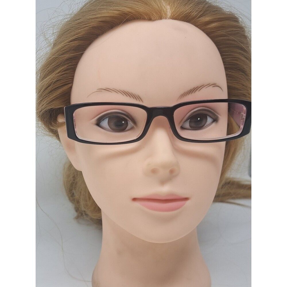 Prada NEW Prada Women's Eye Glasses Frames Rectangle Black Purple Size ONE SIZE - 4 Thumbnail