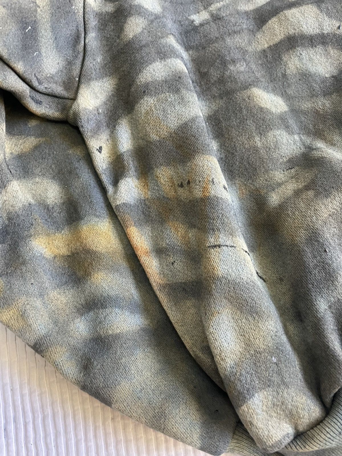 Handmade Rust Indigo Tiger Hand Camo Crewneck Size US L / EU 52-54 / 3 - 14 Thumbnail