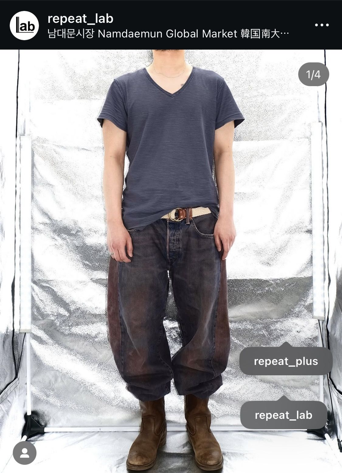 Japanese Brand × Levi's × Vintage REPEAT PLUS 002 32 Inch (RP002Y3206) Size US 32 / EU 48 - 9 Thumbnail