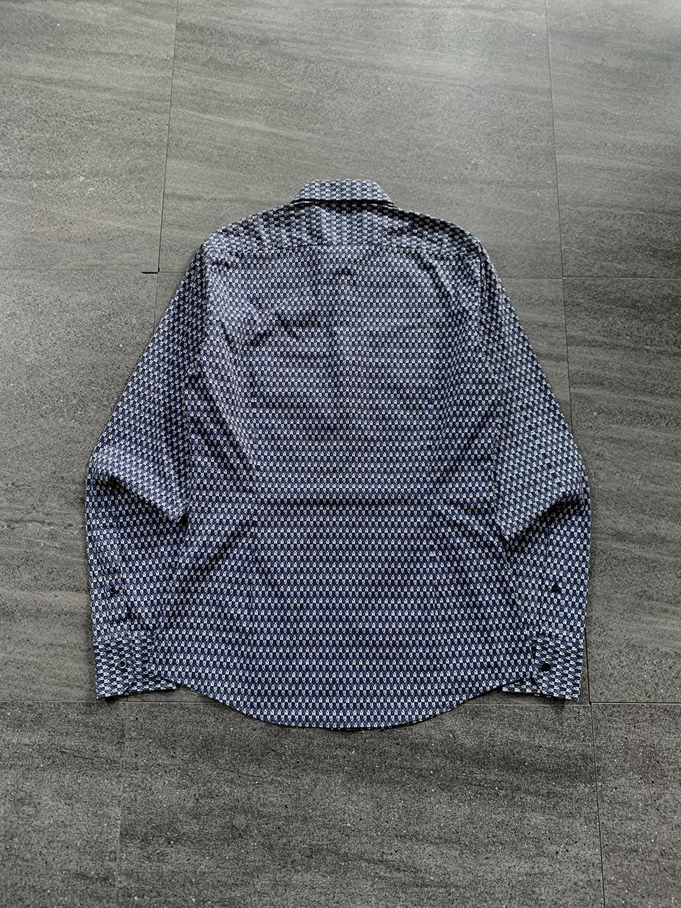 Gucci FREE TAX! 2000s Monogram Slim Shirt Size US S / EU 44-46 / 1 - 4 Thumbnail