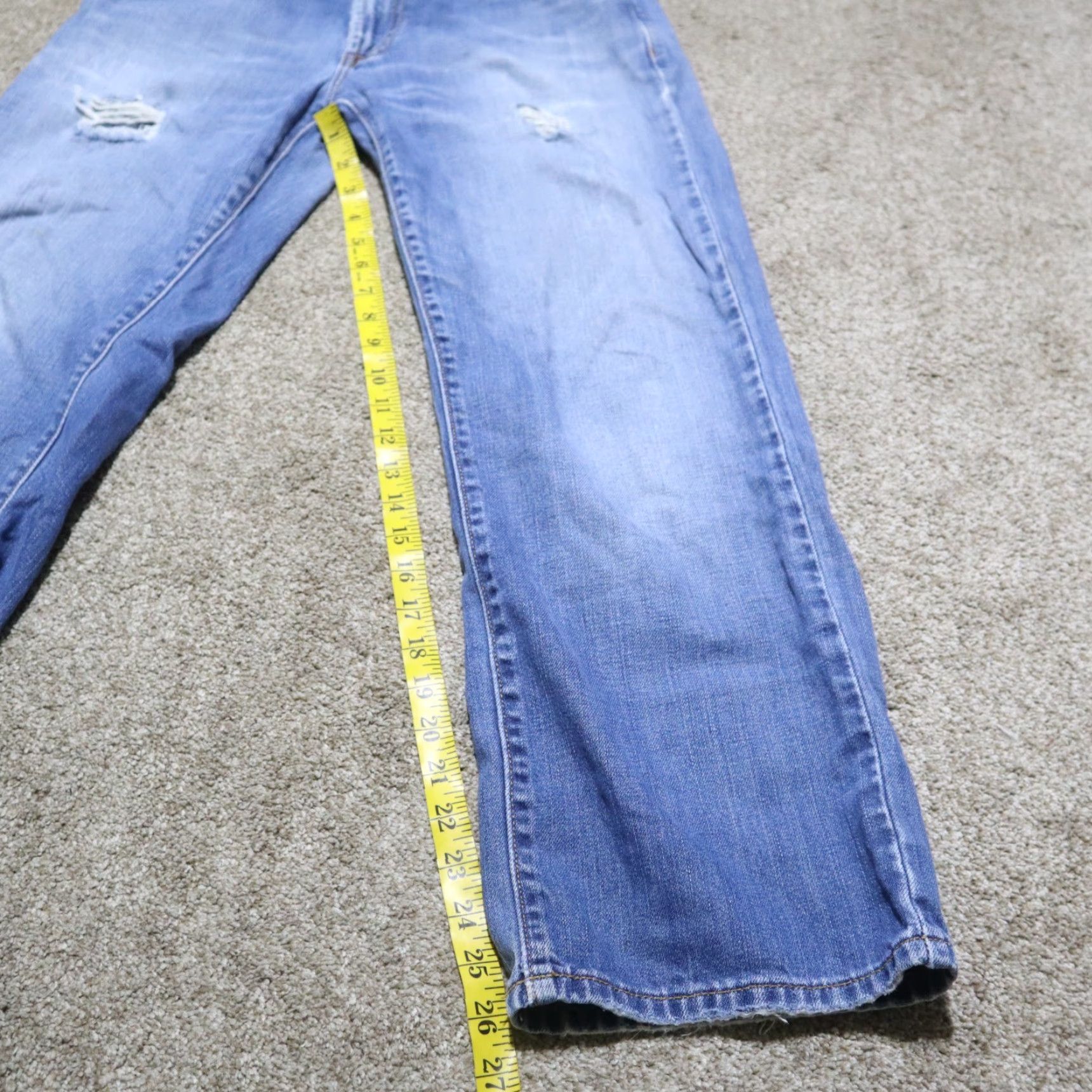 Old Navy Old Navy Jeans Pants Shirt Adult Men 30x30 Blue Cotton Straight 30 30 Inseam 30 Regular 30 In Regular Mens Classic Pockets Pants Size US 30 / EU 46 - 6 Thumbnail