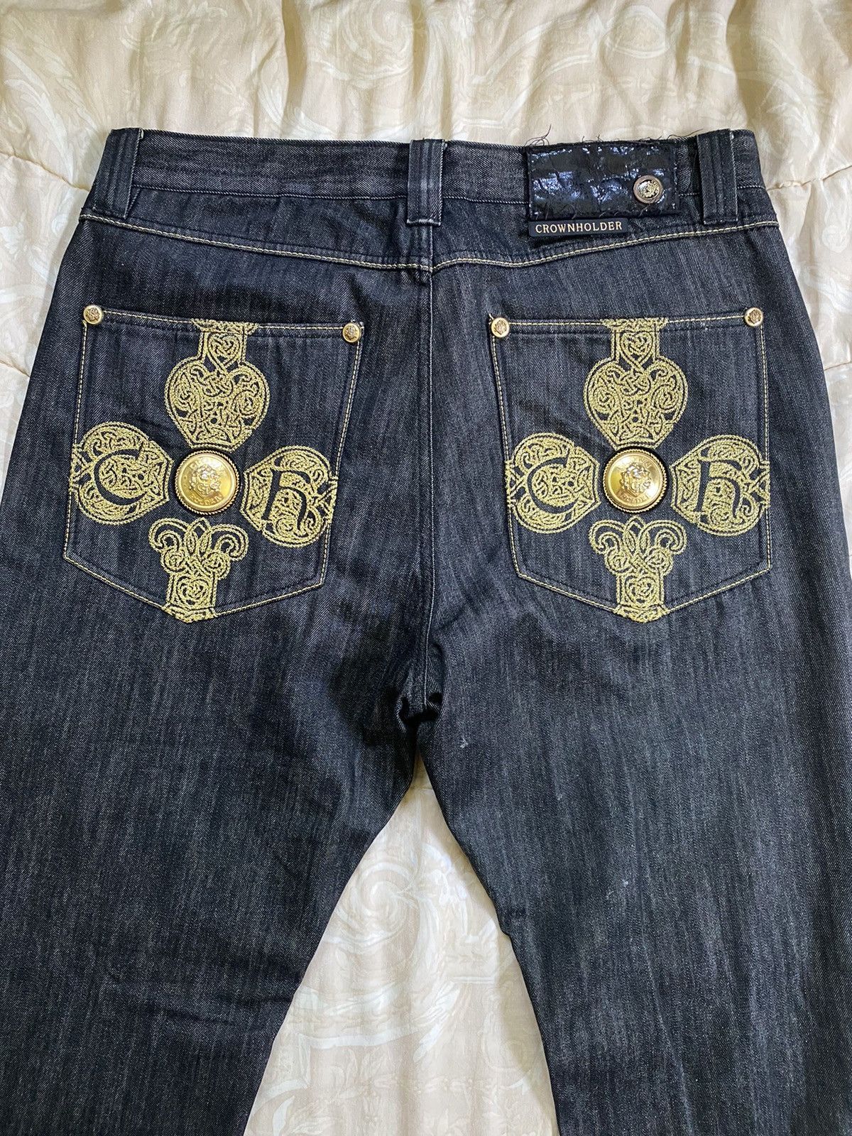 JNCO × Southpole × Vintage Rare Vintage Y2K Crownholder Baggy Cybergoth Jeans Size US 38 / EU 54 - 6 Thumbnail