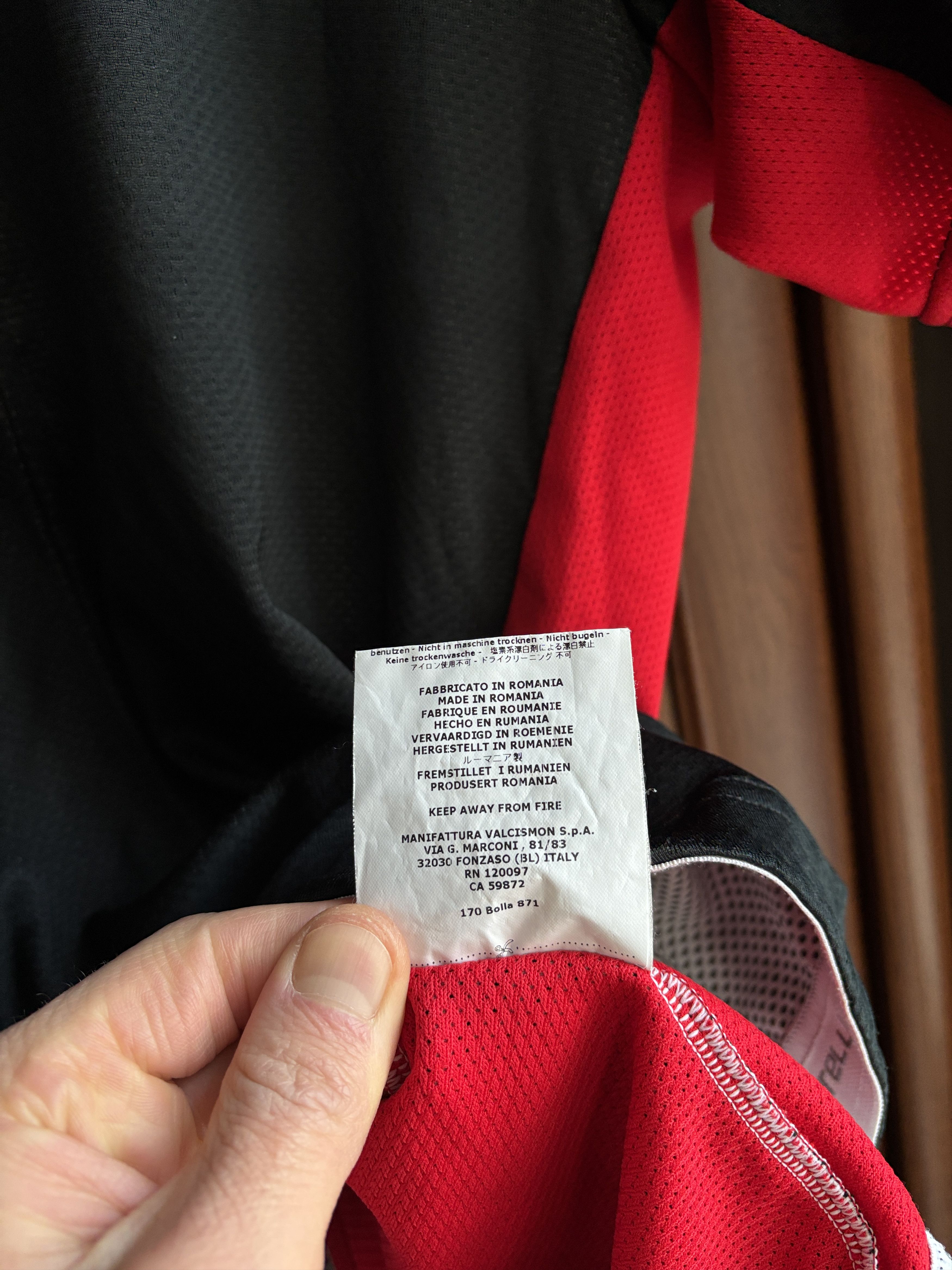 Bicycle Castelli Cycling Full Zip Jersey Men's Size US XXL / EU 58 / 5 - 10 Thumbnail