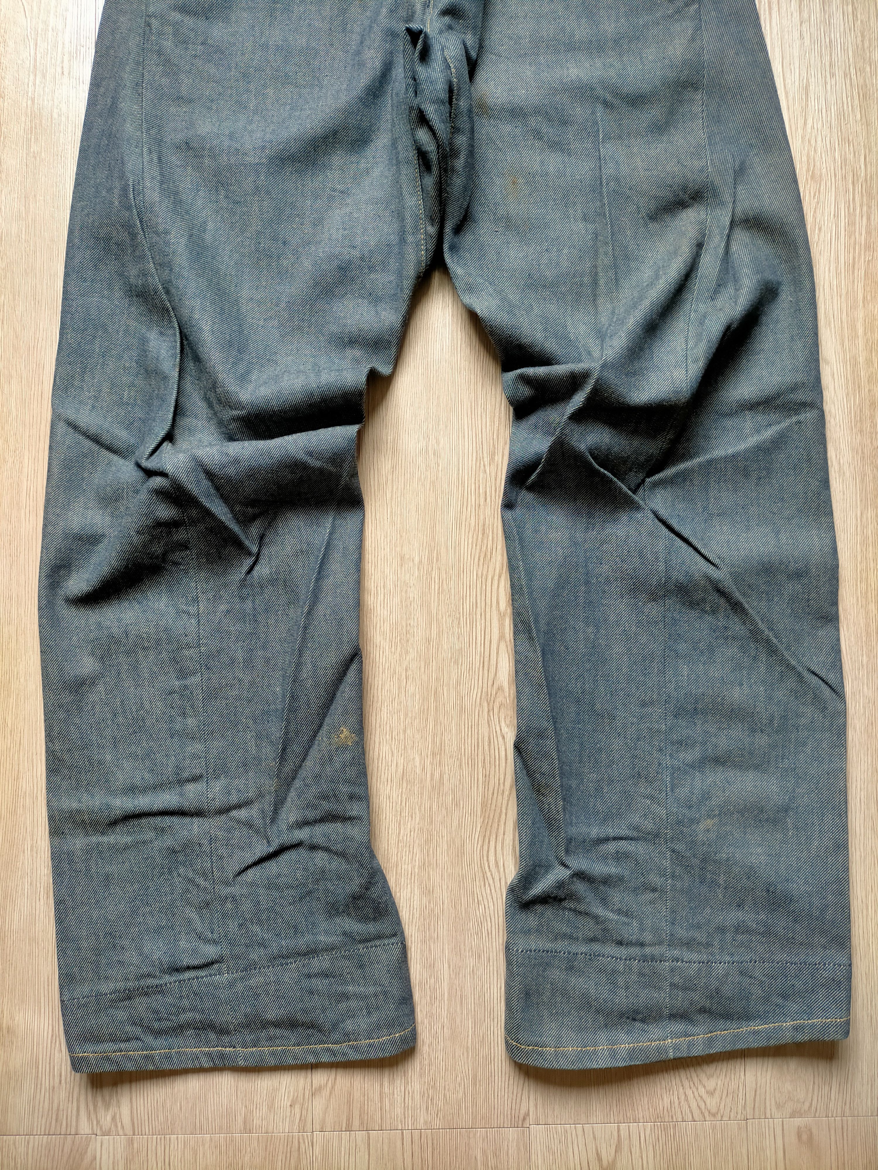 Levi's 2000s Levis Engineered Twist Leg Loose Rusty Denim Pants Size US 30 / EU 46 - 11 Thumbnail