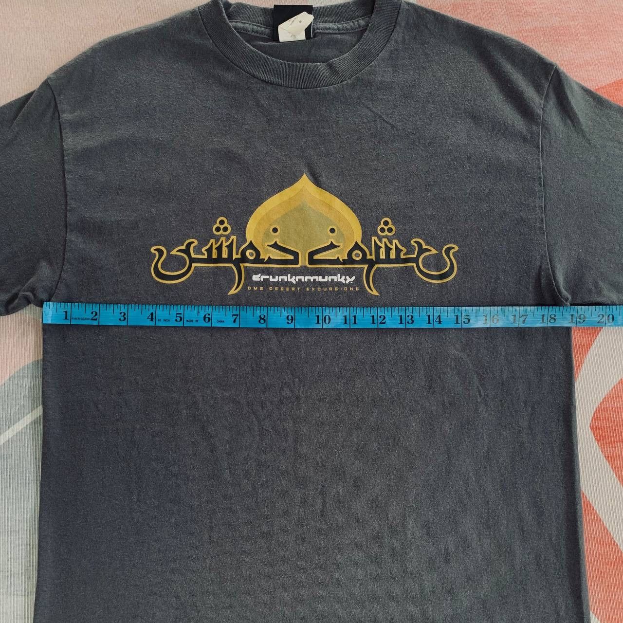 DrunknMunky Rare Vintage Drunknmunky Streetwear Arabic Tees JNCO Stussy Size US S / EU 44-46 / 1 - 6 Thumbnail