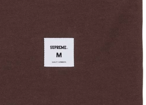 Supreme Supreme Twill Applique S/S Top Brown Size XL Size US XL / EU 56 / 4 - 3 Thumbnail