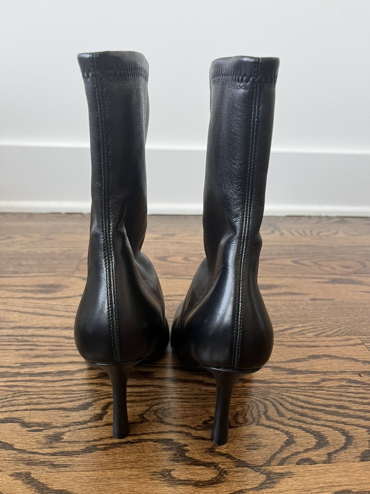 Burberry Burberry Leather Peep Boots Size US 7 / IT 37 - 14 Thumbnail