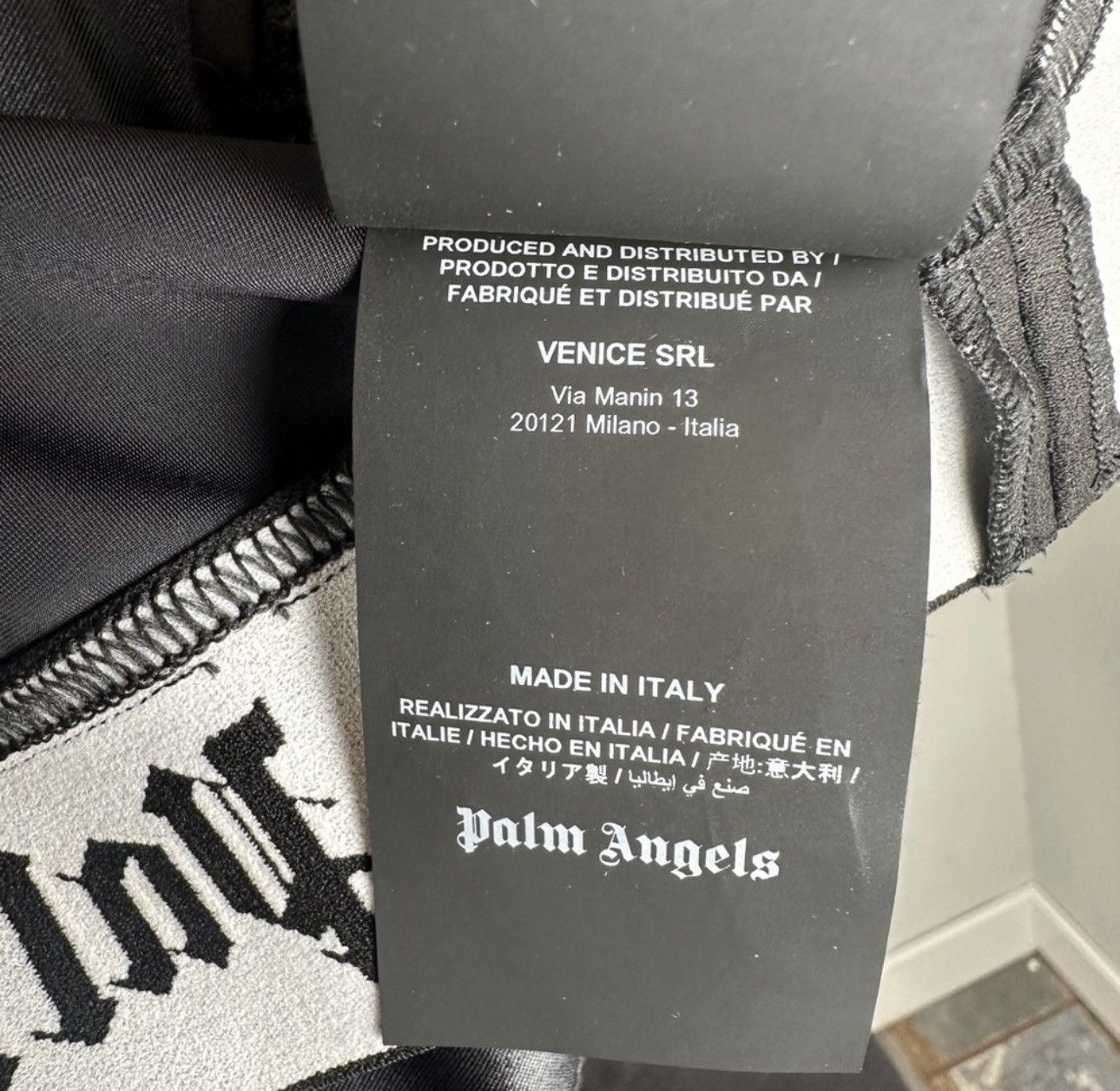 Palm Angels PALM ANGELS Sports Bra Medium Black Shine Racerback Unpadded Size M / US 6-8 / IT 42-44 - 12 Thumbnail