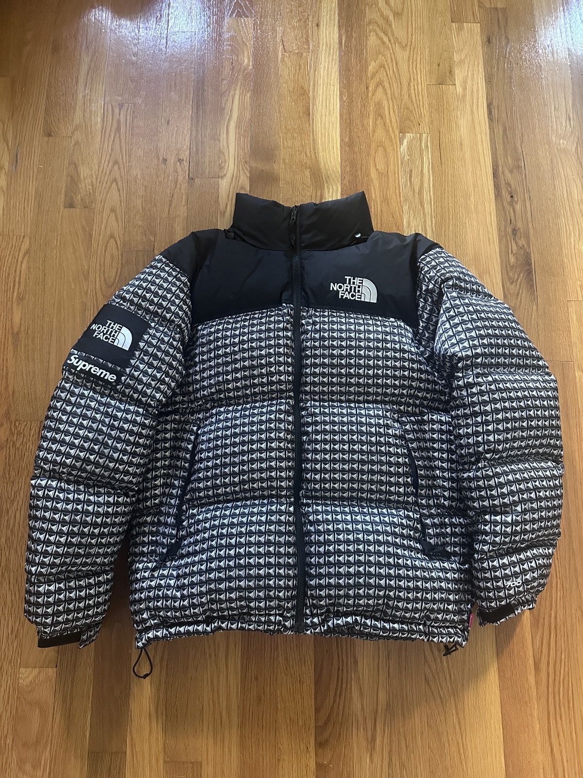 Supreme North Face Studded Nuptse Jacket | Grailed