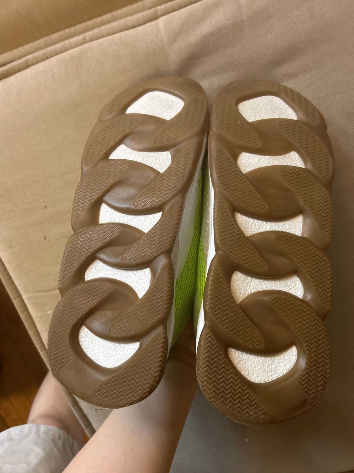 Versace Versace Cross Trainer ‘Fluo Green’ Size US 10.5 / EU 43-44 - 4 Thumbnail