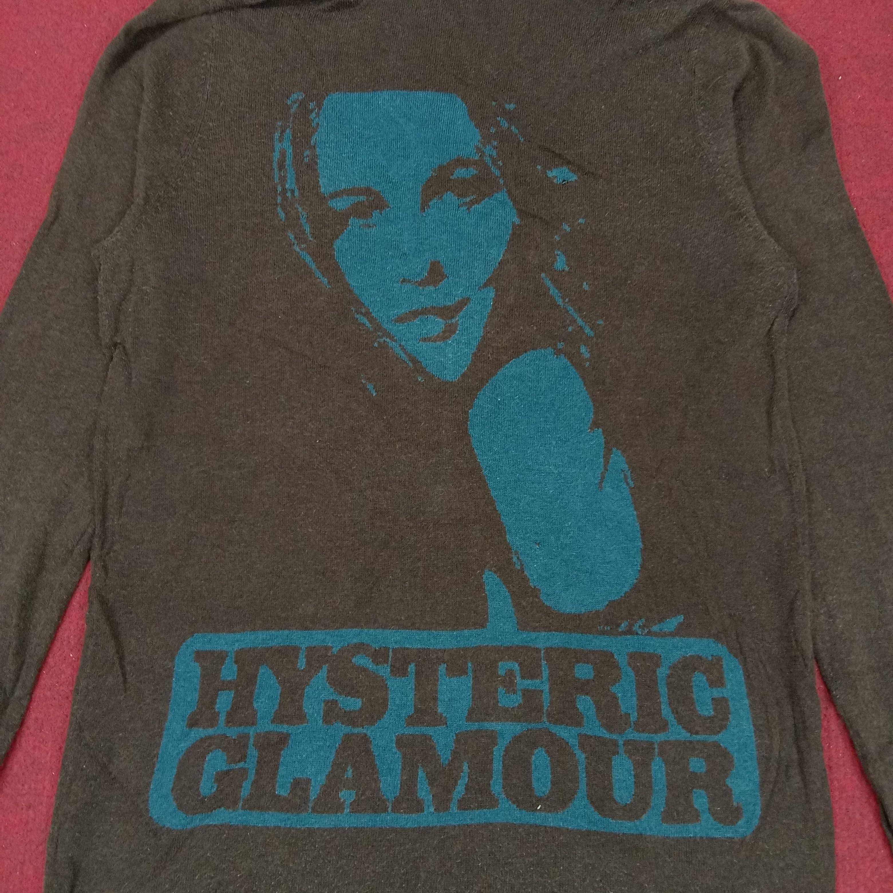 Hysteric Glamour × Japanese Brand × Vintage Hysteric Glamour Japanese Brand Zipper Hoodies Size XXS / US 00 / IT 34 - 2 Thumbnail