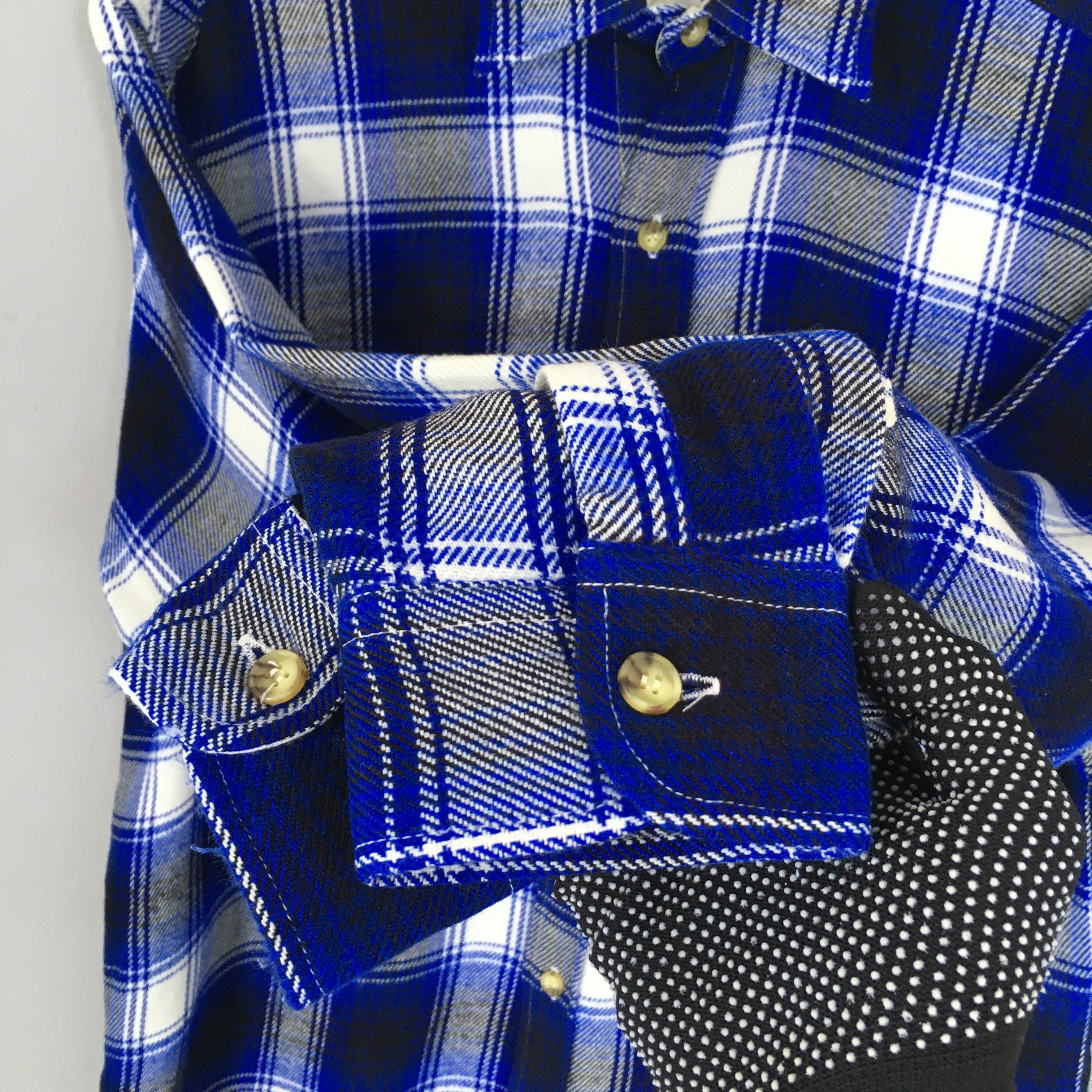 Flannel Vintage Tomy Cort Plaid Shadow Checked Flannel Shirt Large Size US L / EU 52-54 / 3 - 4 Thumbnail