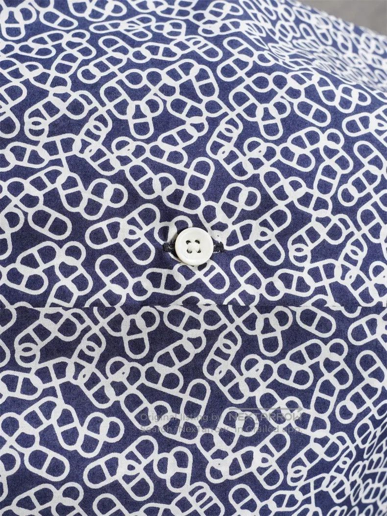 Hermes Hermes size 39 Pig Nose Printed Mens Shirt Size US M / EU 48-50 / 2 - 4 Thumbnail