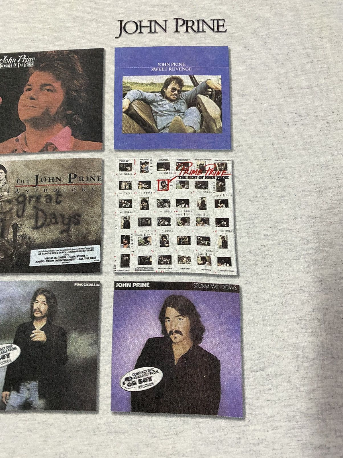 Band Tees Vintage John Prine Records Shirt Size US L / EU 52-54 / 3 - 5 Thumbnail
