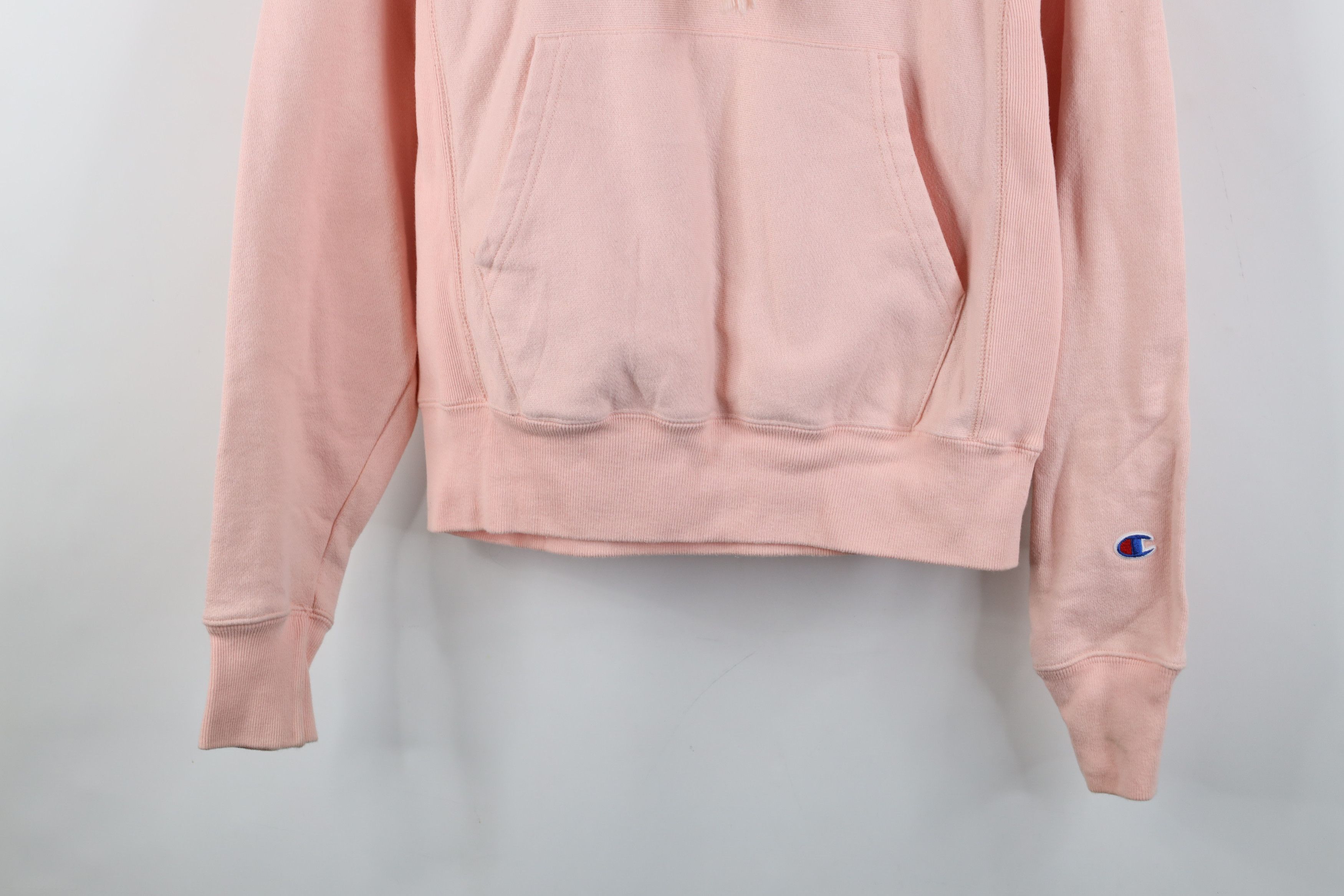 Champion Vintage Y2K Champion Reverse Weave Heavyweight Hoodie Pink Size XS / US 0-2 / IT 36-38 - 3 Thumbnail