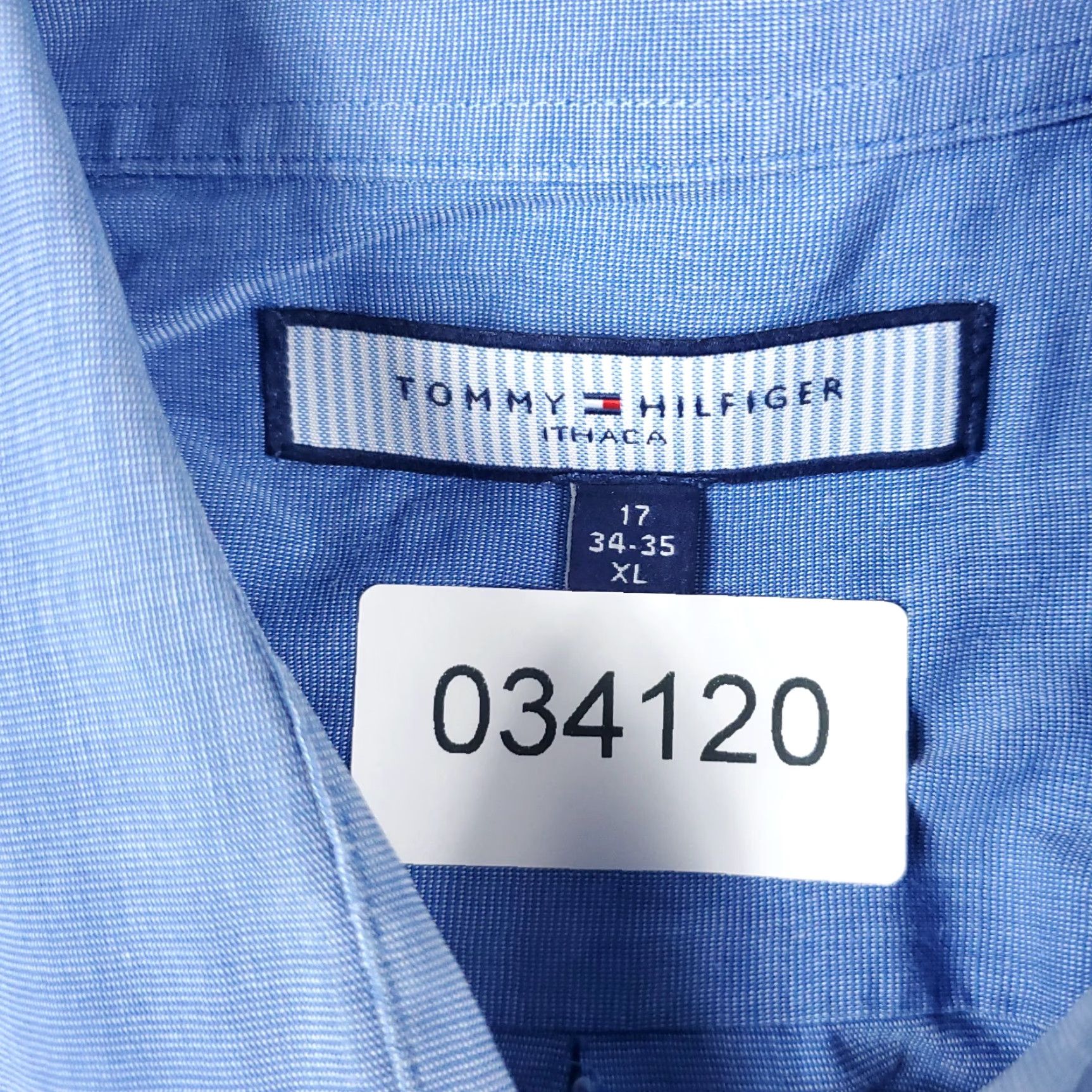 Tommy Hilfiger Tommy Hilfiger Shirt Mens XL Blue Button-Up Long Sleeve Size US XL / EU 56 / 4 - 6 Thumbnail