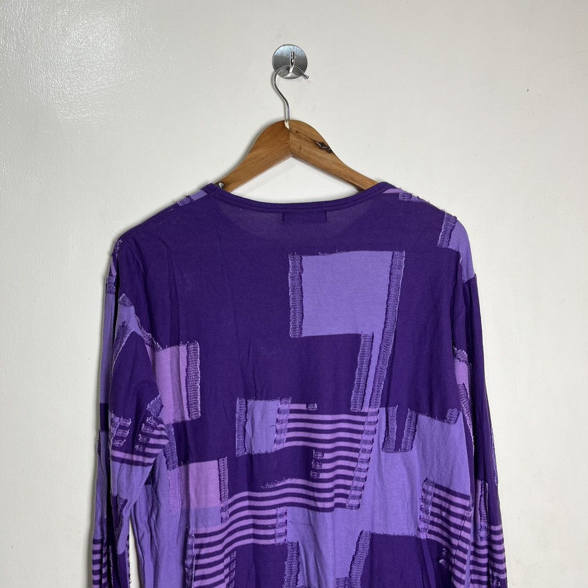 Y's Y's by Yohji Yamamoto Patchwork Sweater Size US L / EU 52-54 / 3 - 11 Thumbnail