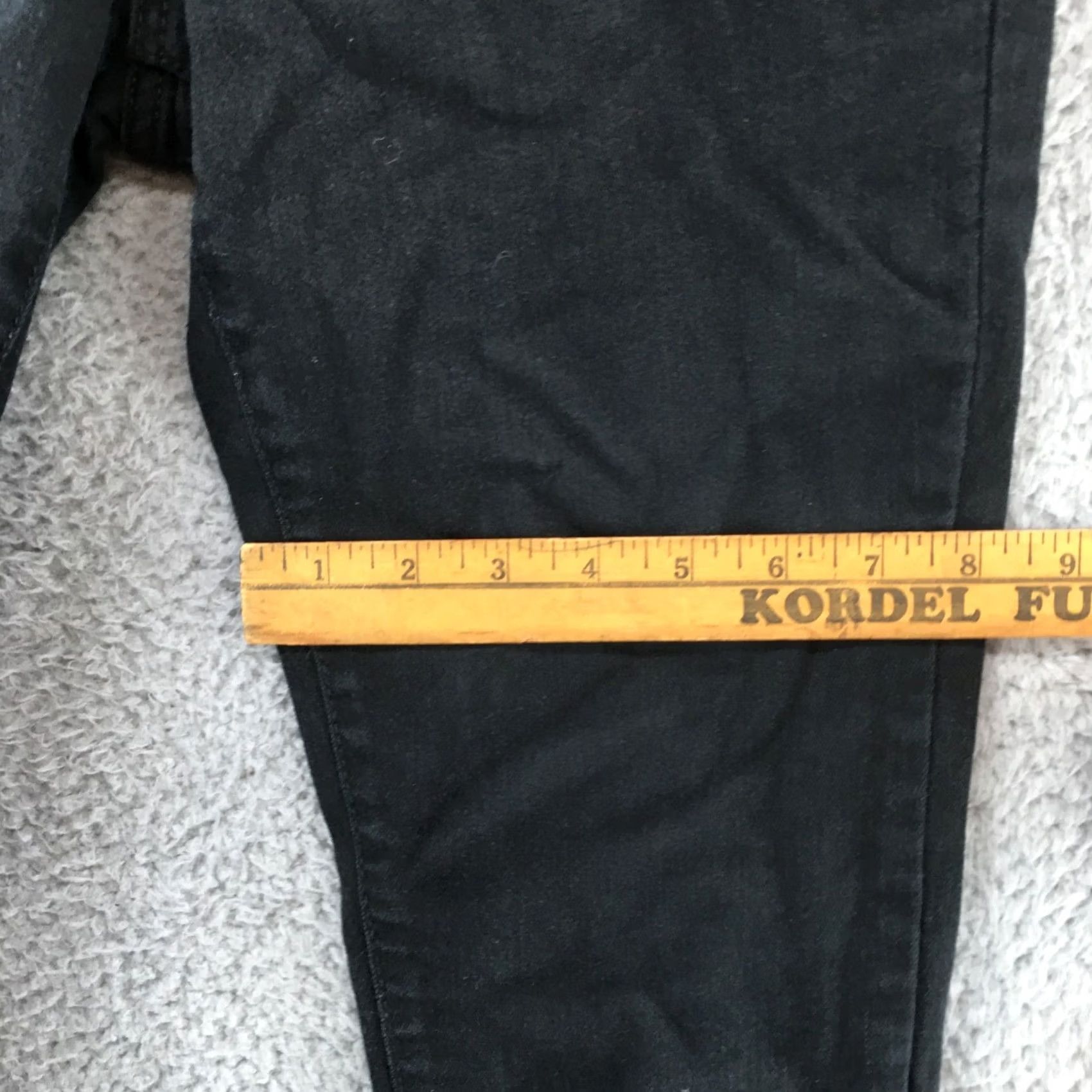 Banana Republic Banana Republic Skinny Jeans Womens 27/4 Black Mid Rise Zip Fly 5 Pockets Button Jeans Size 27" / US 4 / IT 40 - 6 Thumbnail