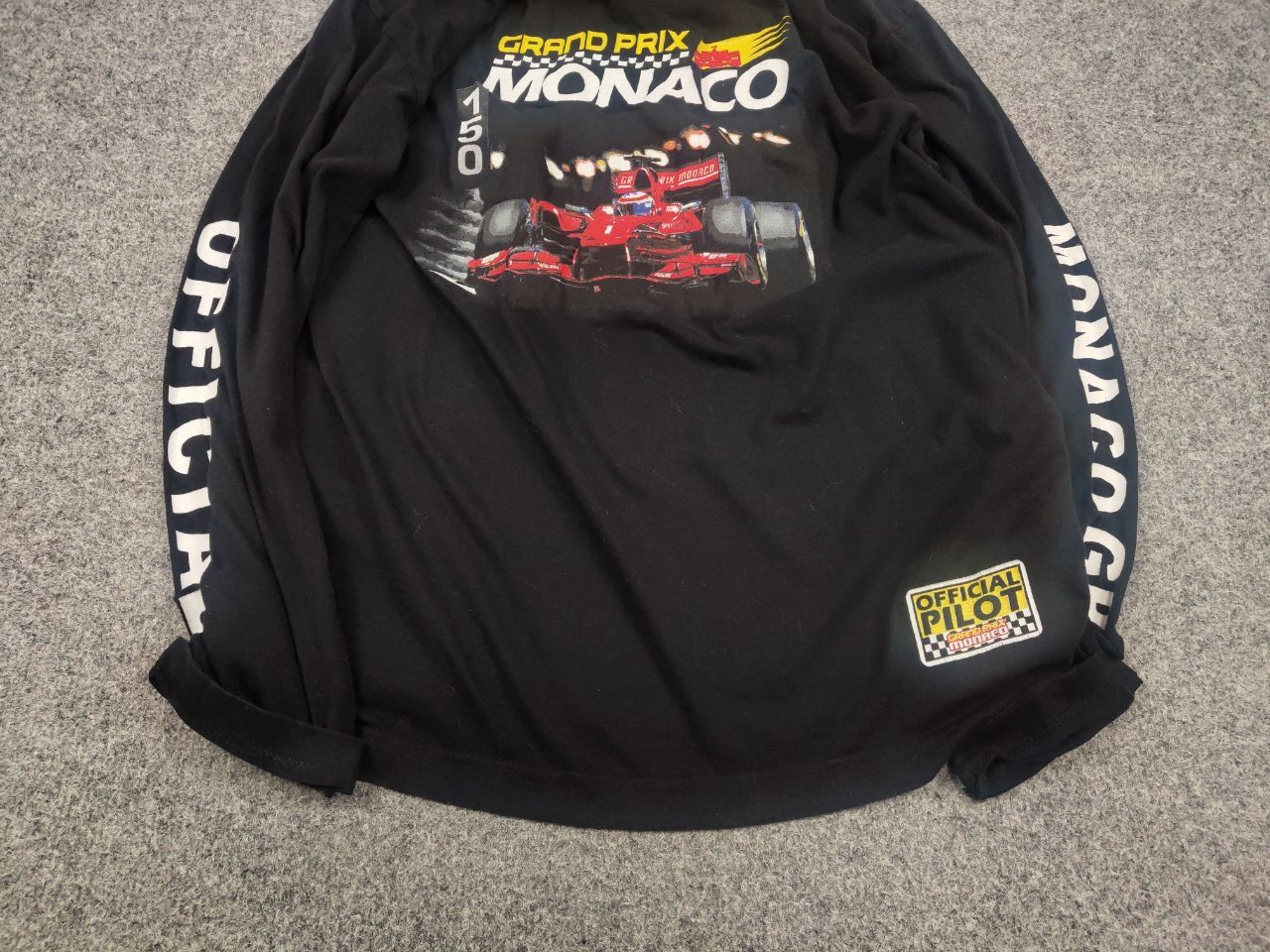 Vintage Vintage Grand Prix Monaco Racing Nascar Logo long sleeve Size US M / EU 48-50 / 2 - 5 Thumbnail