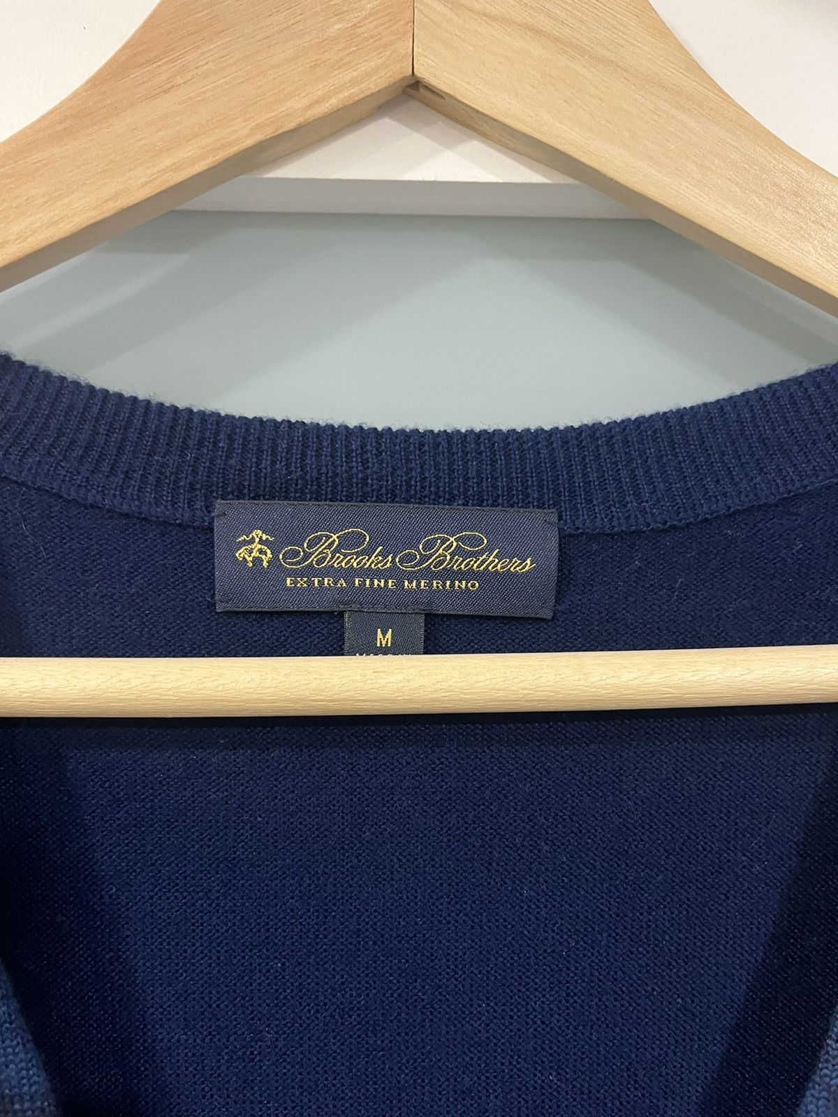 Brooks Brothers Brooks Brothers Merino Sweater Vest Size US M / EU 48-50 / 2 - 2 Thumbnail