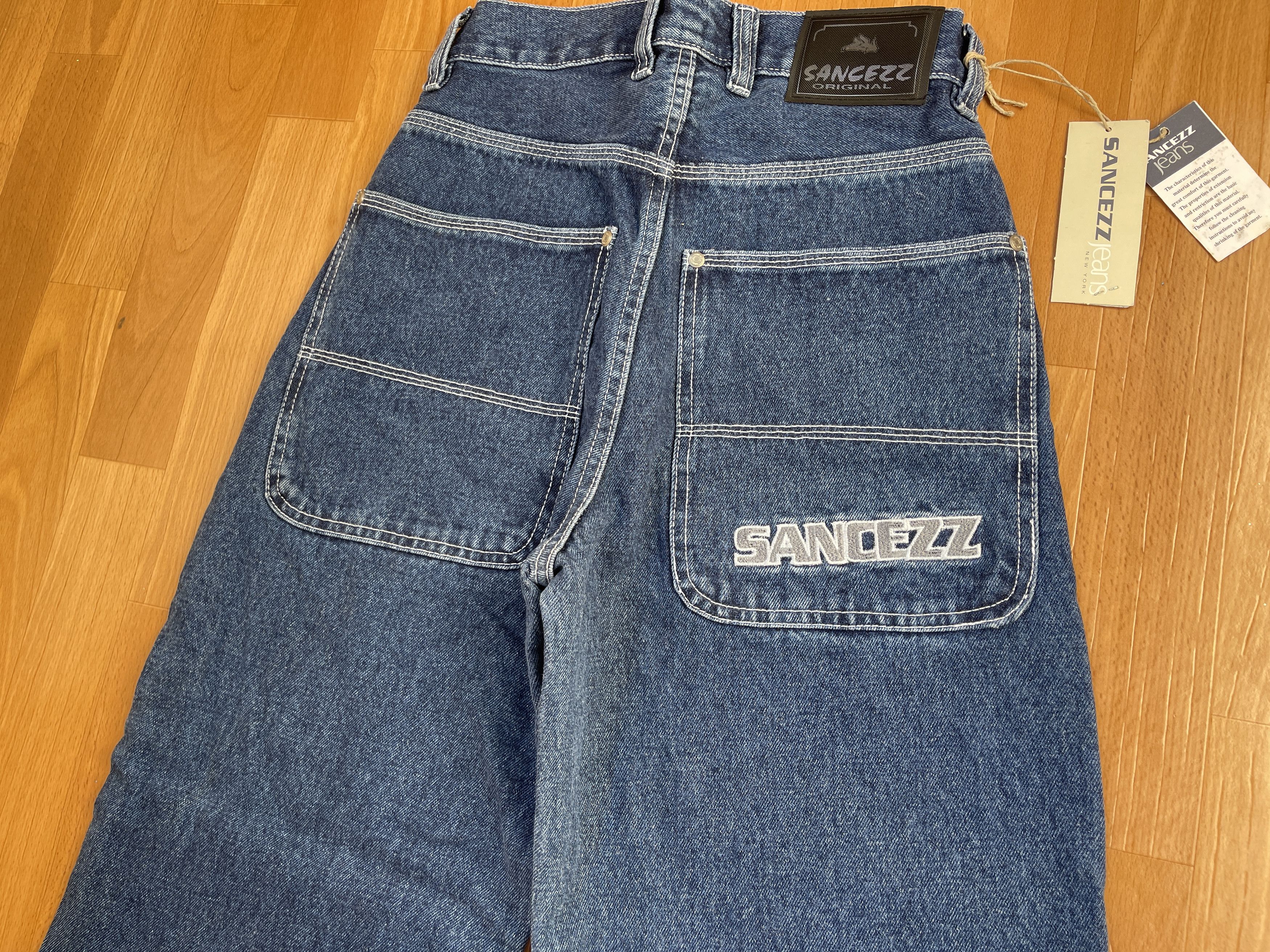 Other Sancezz jeans, vintage baggy jeans 90s hip hop skater Y2K 26 Size US 26 / EU 42 - 5 Thumbnail