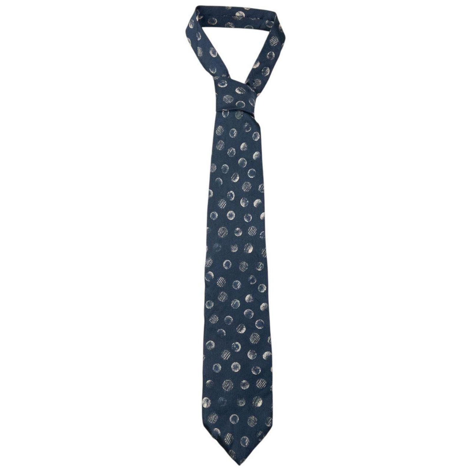 Issey Miyake Vintage Issey Miyake Polka Dot Silk Tie Size ONE SIZE - 1 Thumbnail