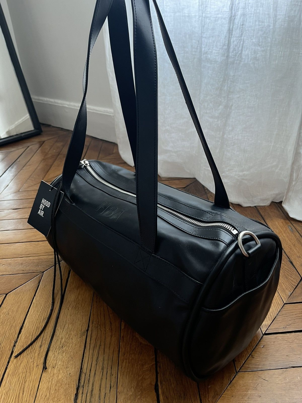 Hood By Air Zenith Leather HBA Duffle Bag Runway Piece Size ONE SIZE - 6 Thumbnail