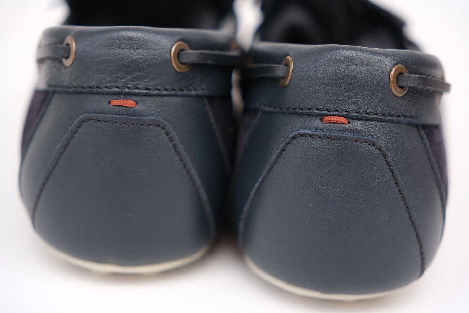 Loro Piana New Loro Piana Dot Sole Navy Suede Loafers UK 8 US 9 EU 42 Size US 9 / EU 42 - 6 Thumbnail