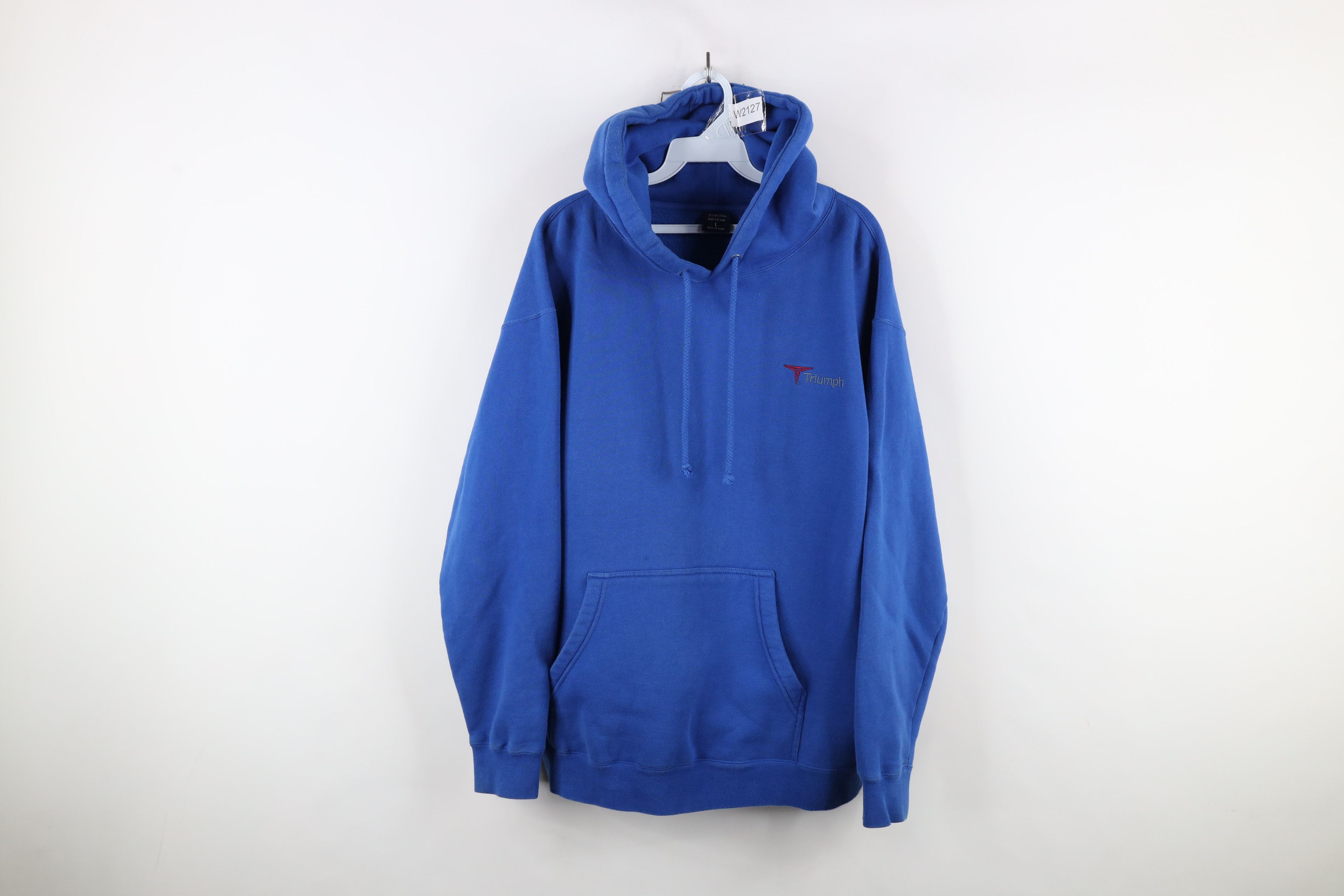 Vintage Vintage 90s Spell Triumph Group Aerospace Hoodie Sweatshirt Size US L / EU 52-54 / 3 - 1 Thumbnail