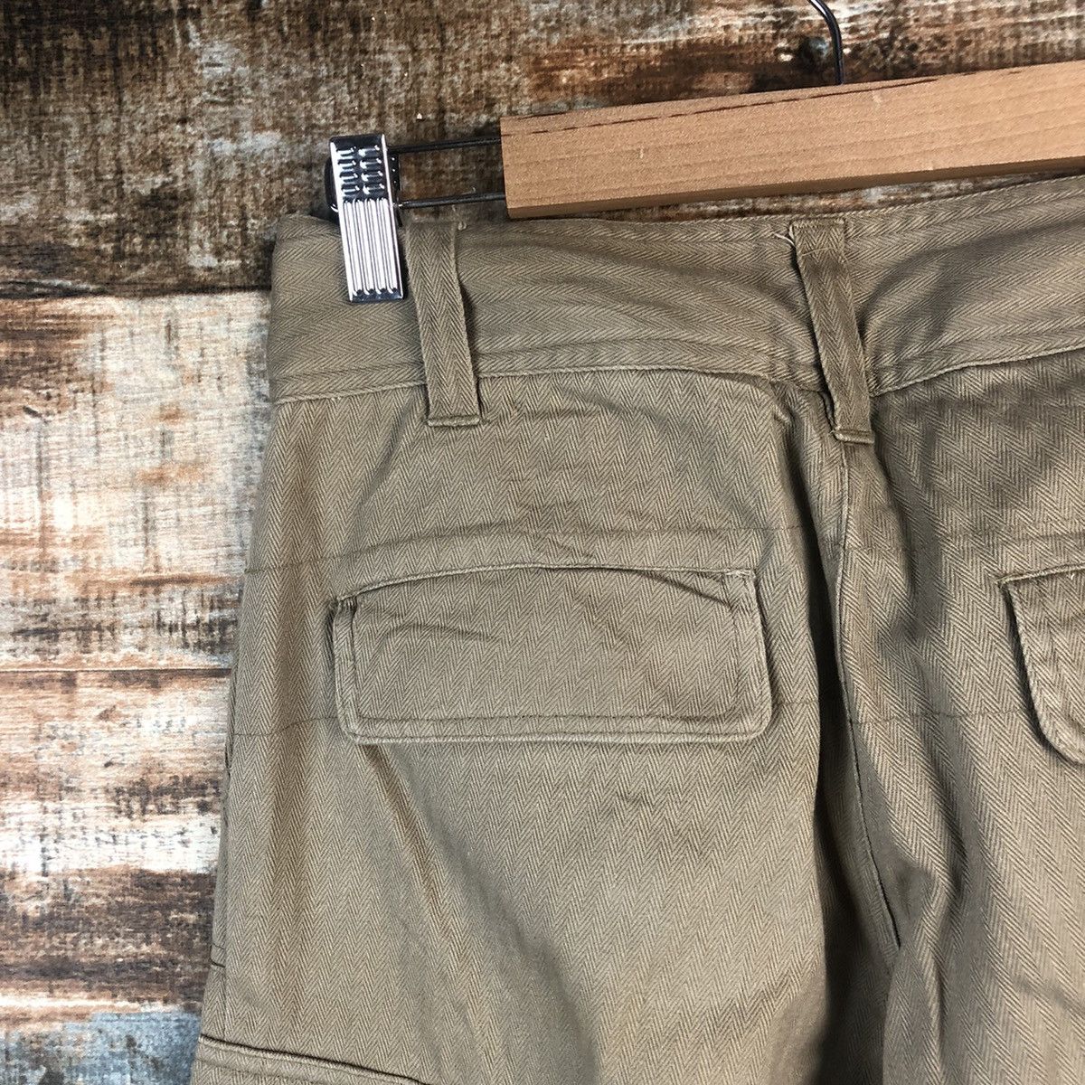 Japanese Brand DL Japanese Brand Brown Cargo Multipocket Pants #C704 Size 25" / US 0 / IT 36 - 16 Thumbnail
