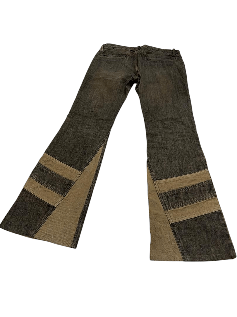 Designer × If Six Was Nine × Japanese Brand 🔥 AWESOME RARE !! PPFM CUSTOM PERFORMENCE FLARE DENIM PANT Size 32" / US 10 / IT 46 - 1 Thumbnail