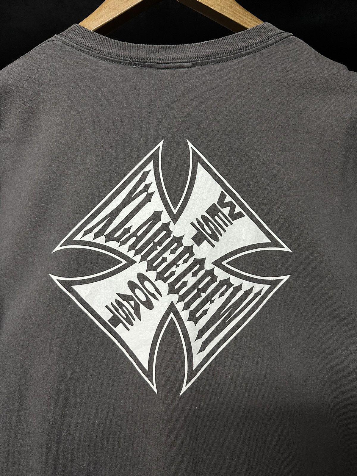 Vintage × Xlarge Vintage Xlarge Crew X West Cooper Logo Faded Tee Size US L / EU 52-54 / 3 - 3 Thumbnail