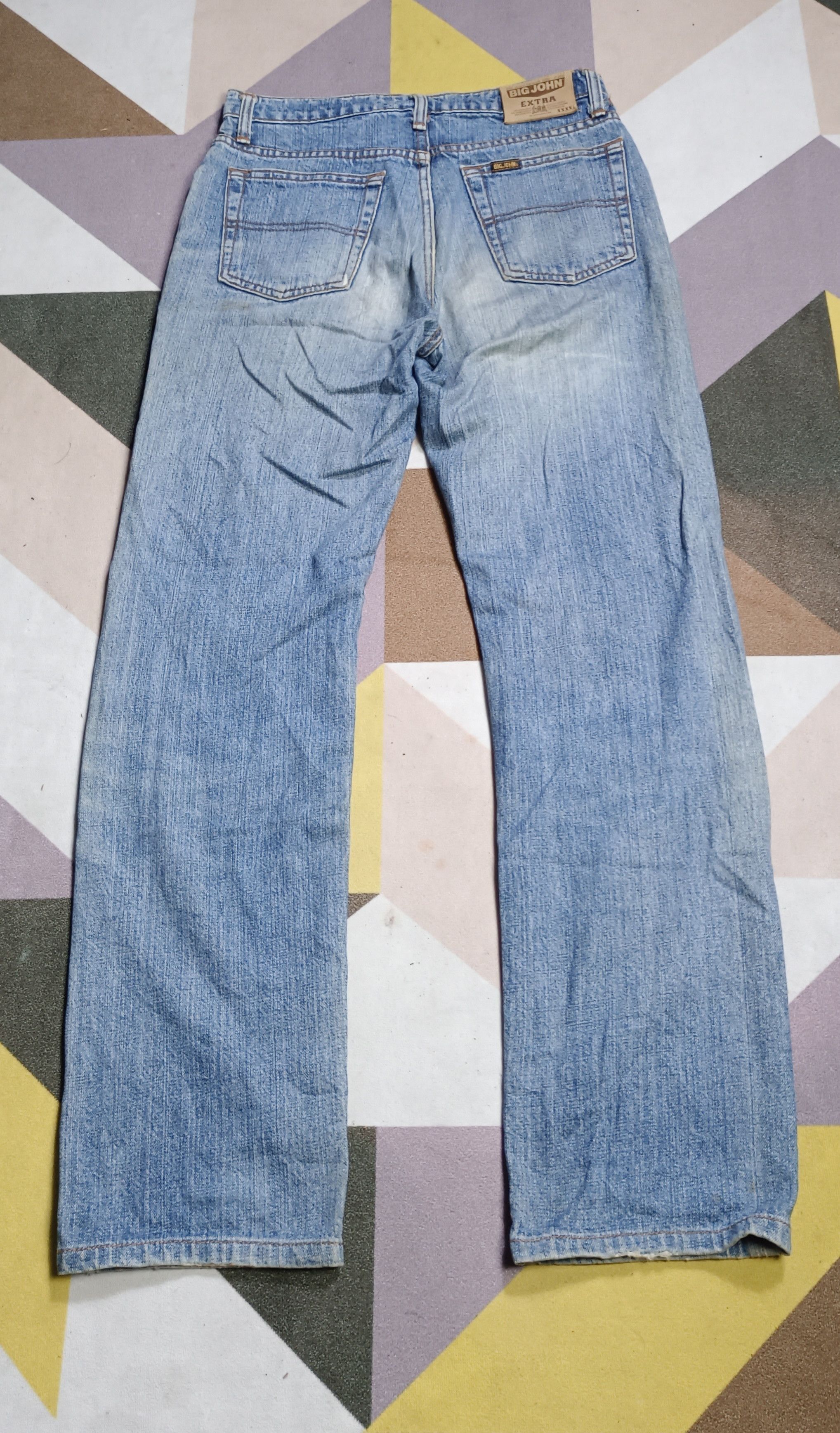 Big John Vintage 💥 Big John Extra Wide Jeans Size US 29 - 2 Thumbnail