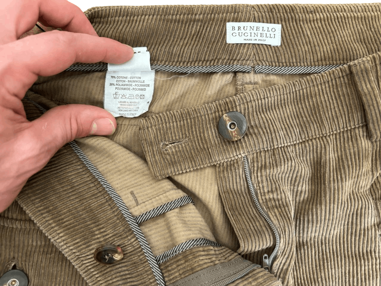 Brunello Cucinelli Brunello Cucinelli Cargo Corduroy Pants 4us Size 27" / US 4 / IT 40 - 7 Thumbnail