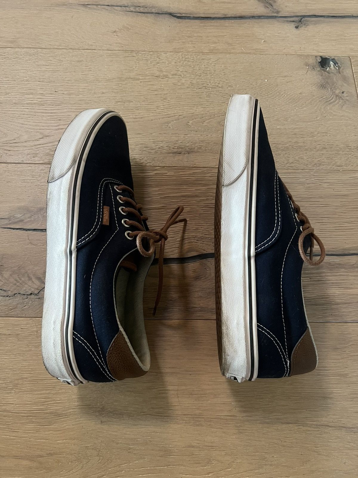 Vans Dark blue vans authentic shoe Size US 10 / EU 43 - 3 Thumbnail
