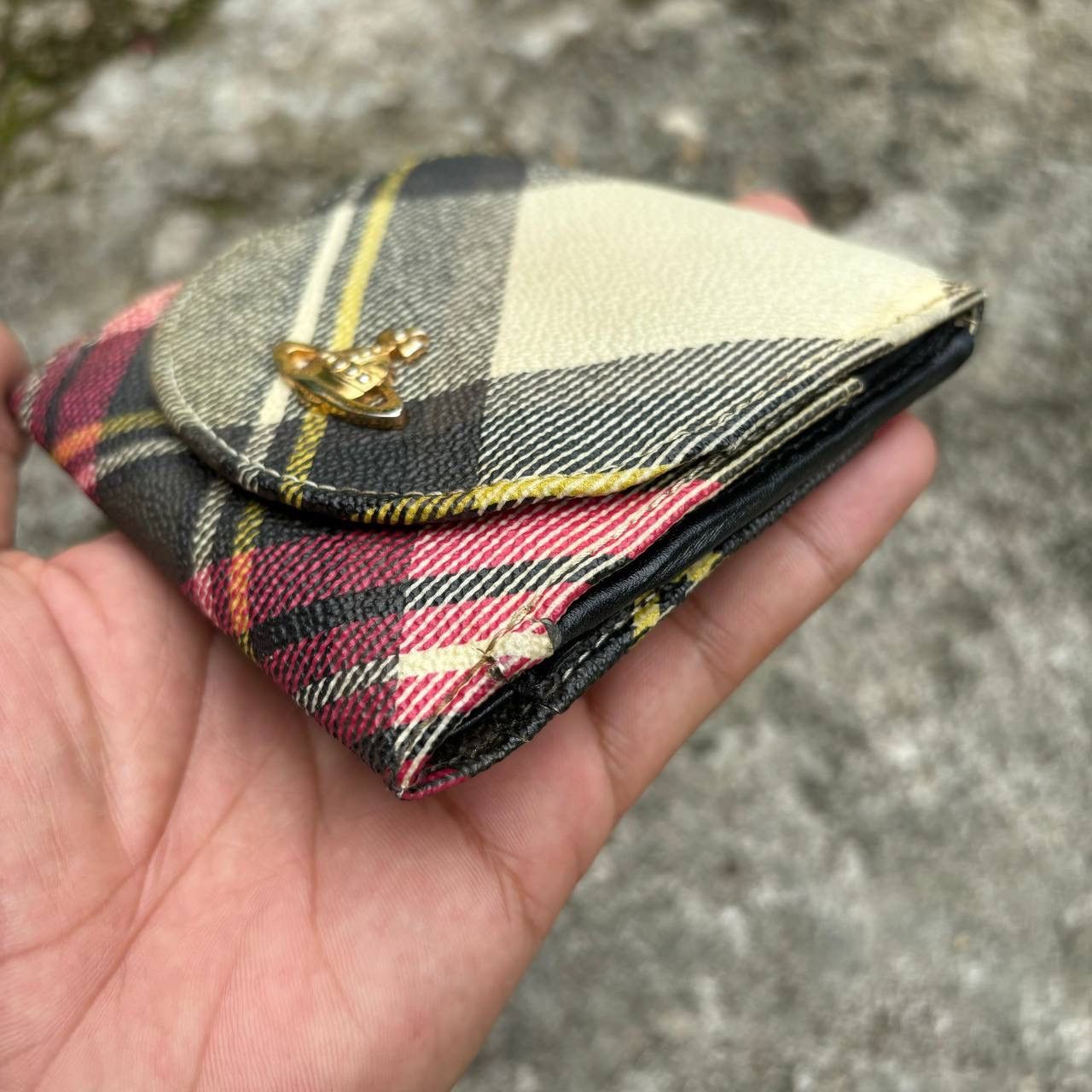 Vivienne Westwood Vivienne Westwood Derby Orb Tartan Wallet Bag Size ONE SIZE - 4 Thumbnail
