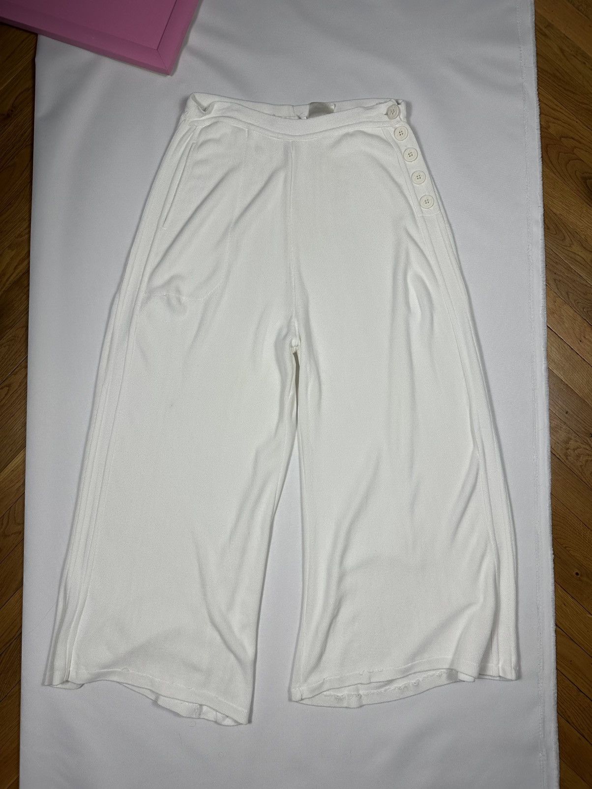 Sonia Rykiel Sonia Rykiel Paris Trousers Pants Crop Leg Vintage Button Size 32" / US 10 / IT 46 - 3 Thumbnail