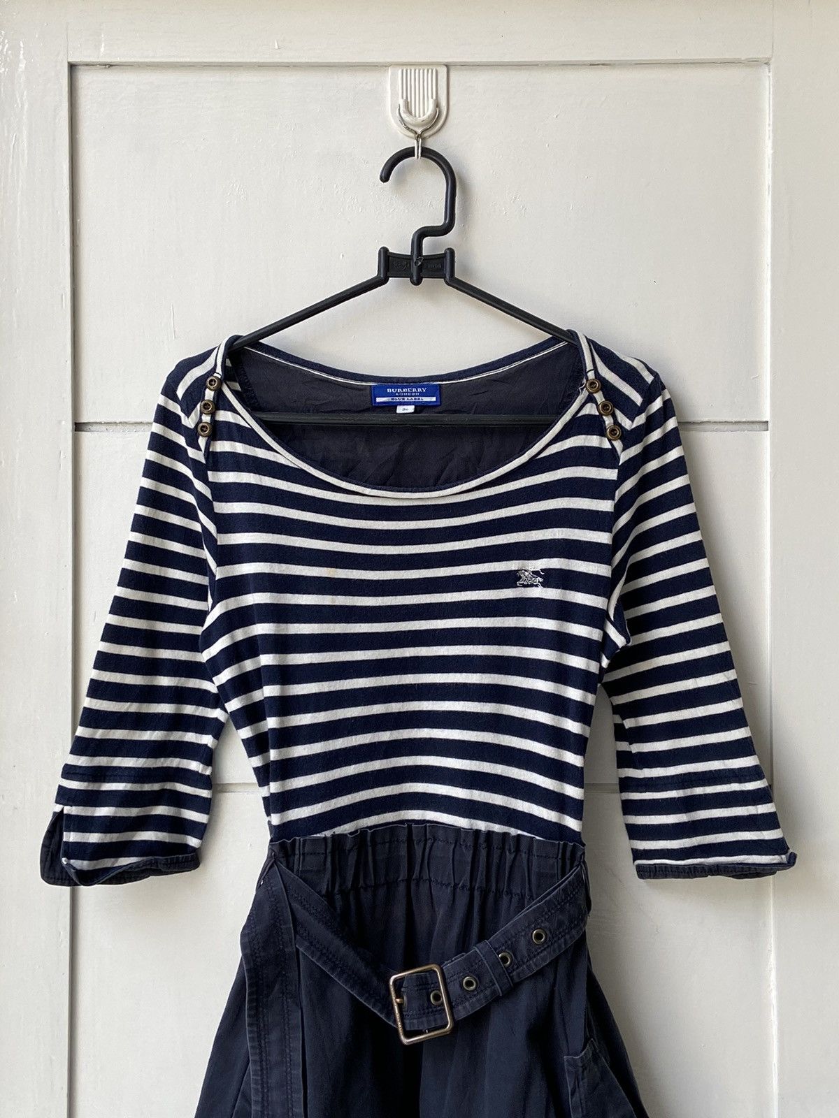 Burberry BURBERRY LONDON Striped Dress Size XXS / US 00 / IT 34 - 2 Thumbnail