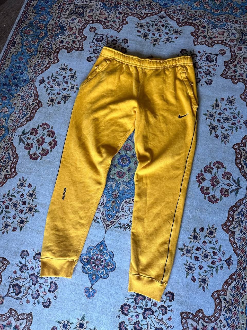 NOCTA × Nike Nike x Drake NOCTA Gold Yellow Sweatpants Size US 34 / EU 50 - 1 Thumbnail