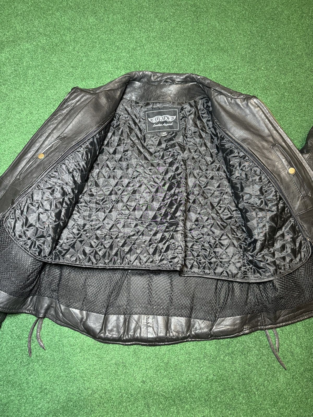 Other Unik Black Biker Premium Buttery Leather Full Zip 40 Jacket Size US M / EU 48-50 / 2 - 6 Thumbnail