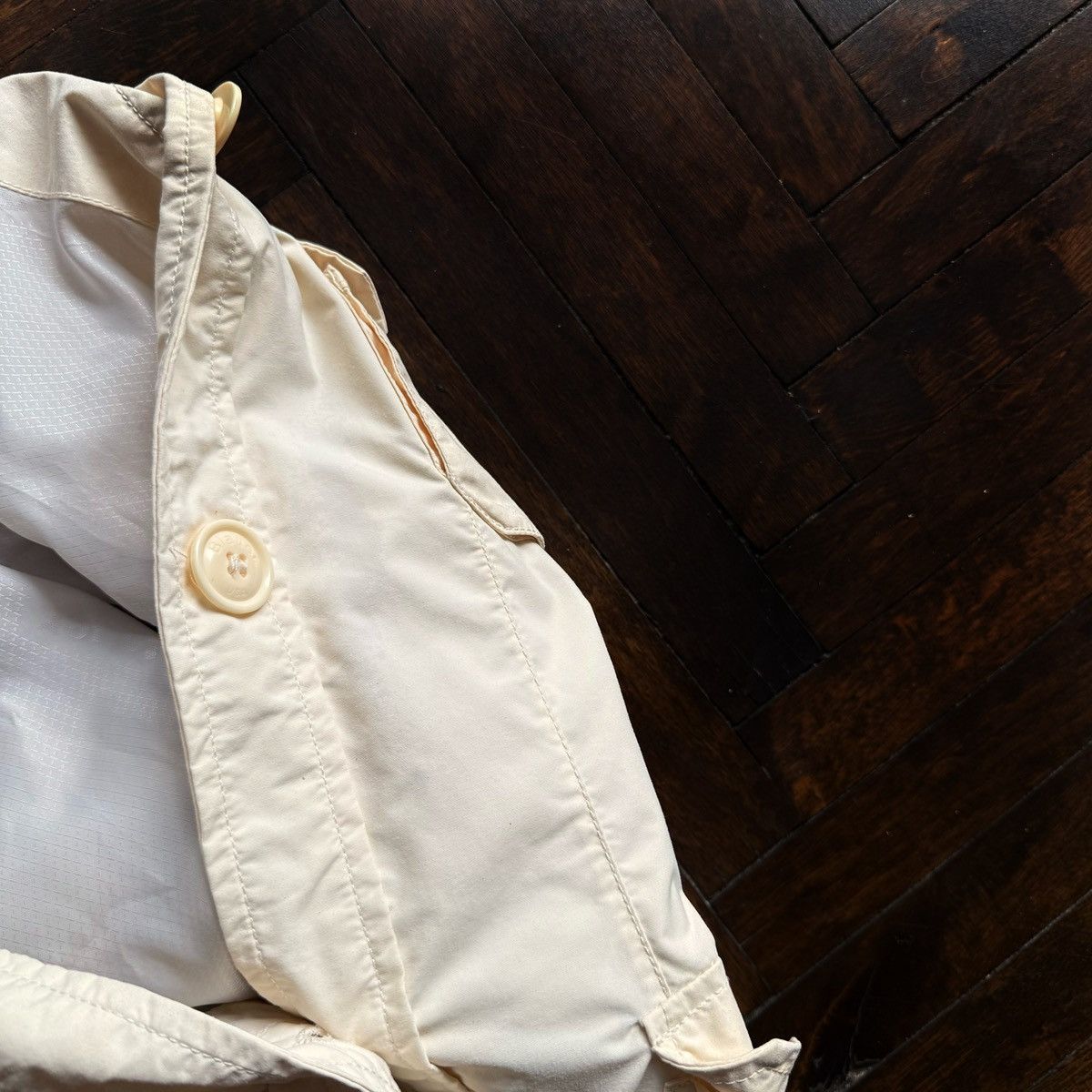 Other Blauer U.S.A. Womens Beige Button Front Utility Field Jacket Size M / US 6-8 / IT 42-44 - 11 Thumbnail