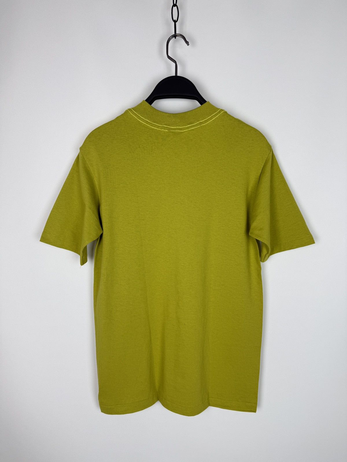 TEE JAYS 1990’s Vintage Softee Grinch Green Single Stitch Blank Tee S Size US S / EU 44-46 / 1 - 5 Thumbnail