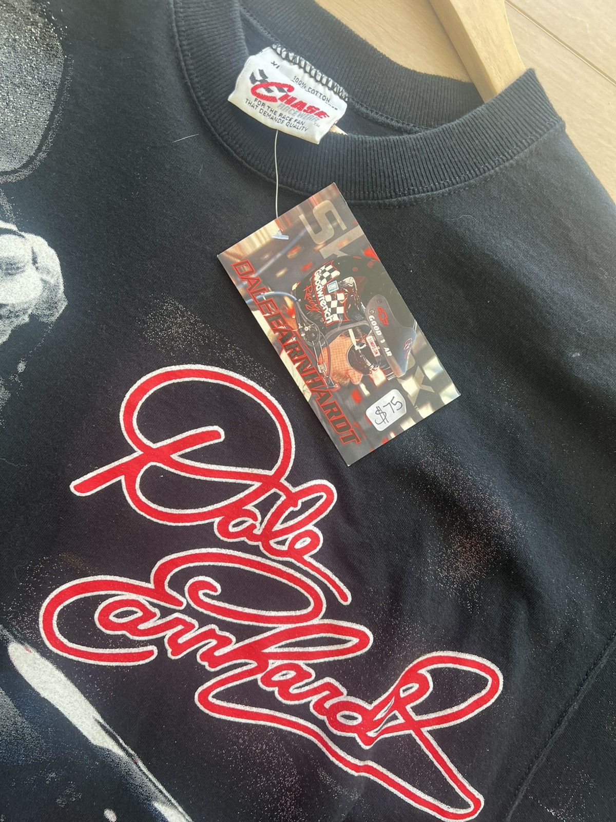 NASCAR Vintage 1997 nascar dale earnhardt brickyard 400 shirt Size US XL / EU 56 / 4 - 3 Thumbnail