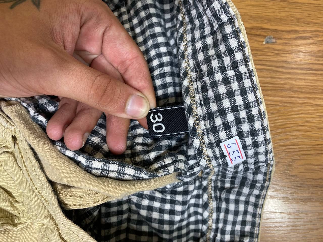 Japanese Brand × O'Neill Vintage Minute Mirth Japanese Tattoo Cargo Shorts Size US 30 / EU 46 - 7 Thumbnail
